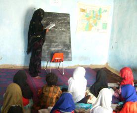 Education is crucial for the advancement of Afghan women.