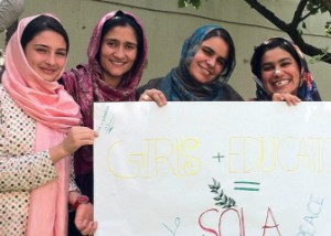SOLA provides Afghan young women with  educational opportunities.