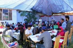 FEFA domestic volunteer election monitors at work in Afghanistanâ€™s recent run-off election