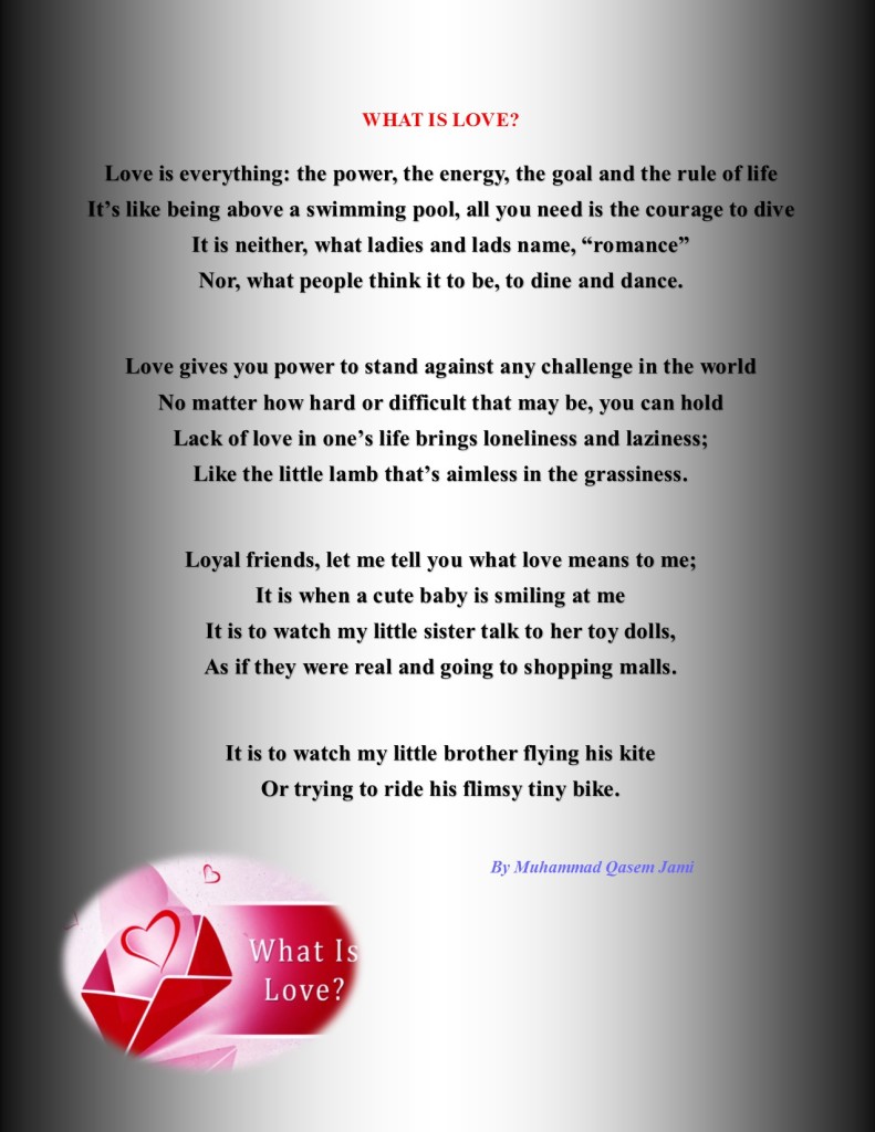 What is Love? – Pax Populi